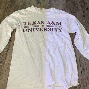 Texas A&M long sleeve - Comfort Colors